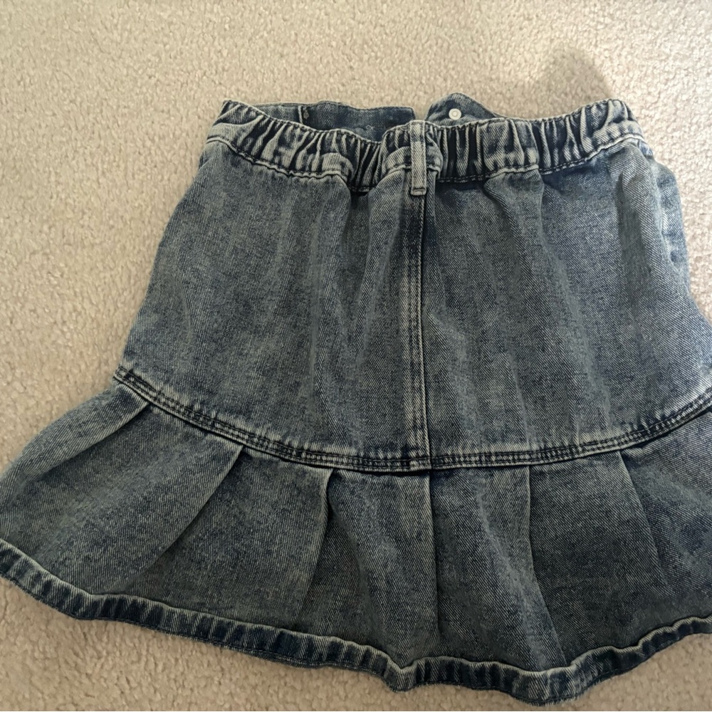 Denim Ruffle Skirt - Picture 3 of 3
